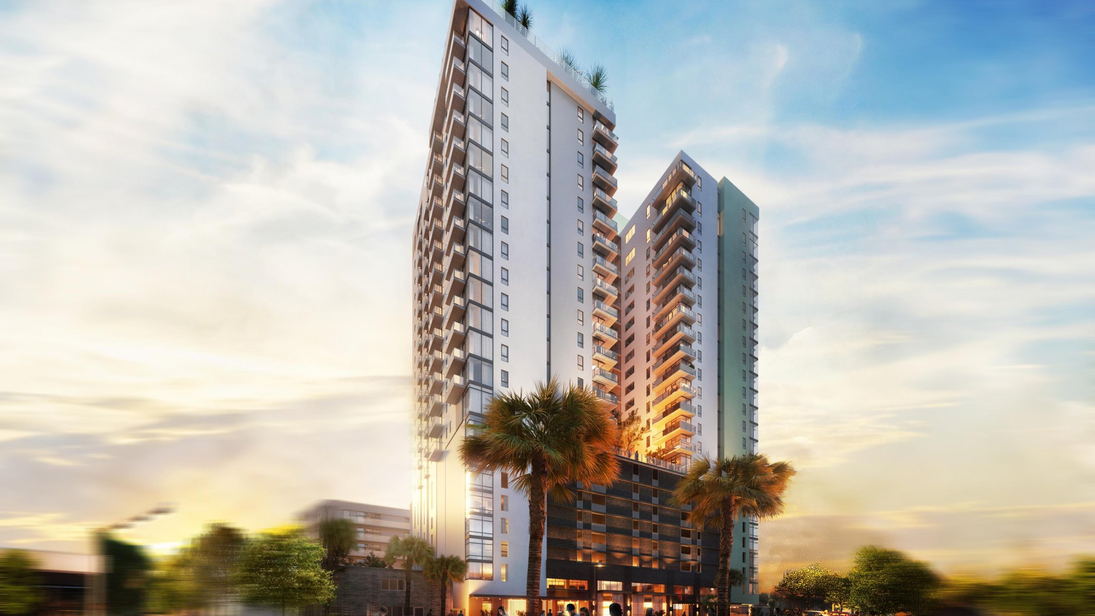 Moontower Phoenix Exterior Rendering