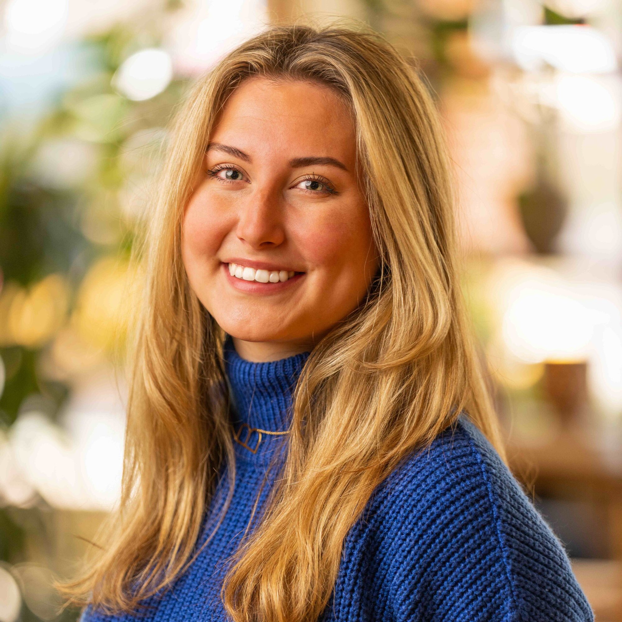 Headshot of Bella Alonzo, Marketing Intern at LV Collective