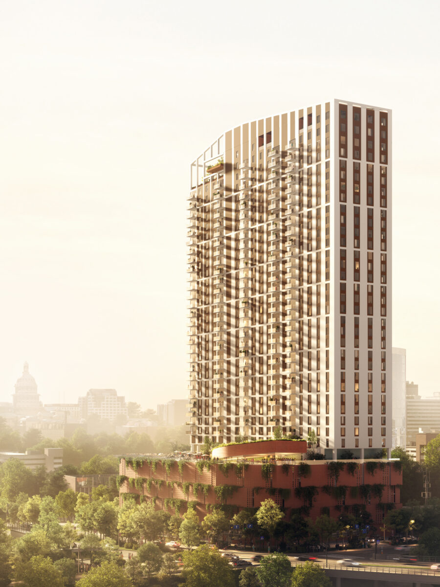 Rendering of Sabine Tower by LV Collective