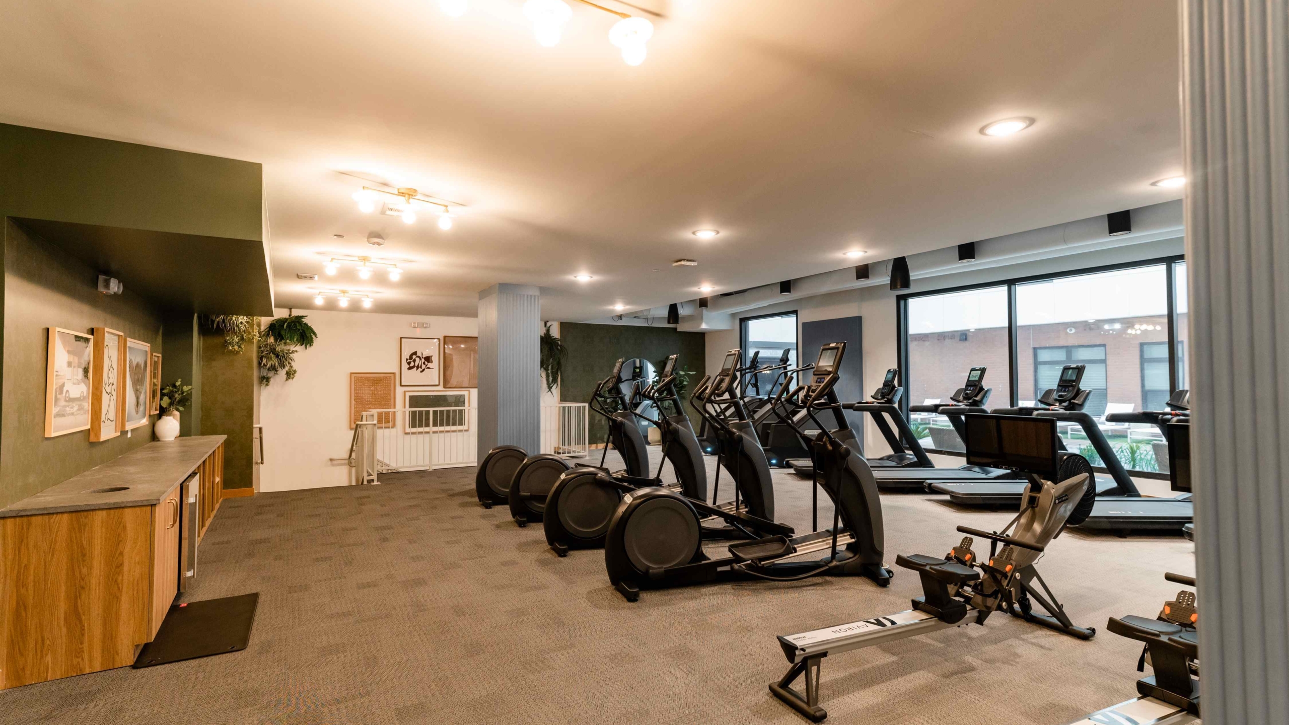 Rambler's two-story fitness center