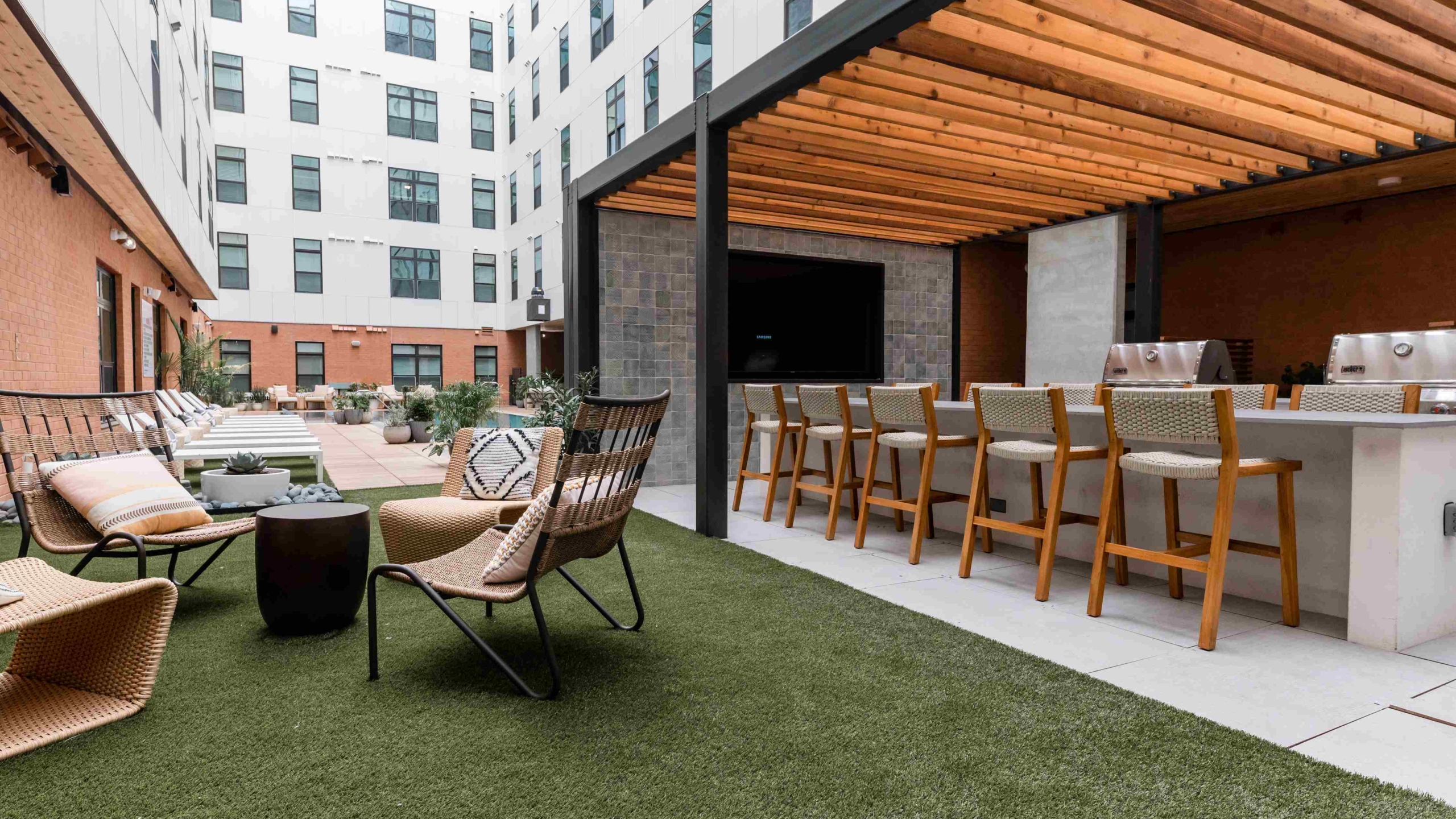 Rambler ATX turf area