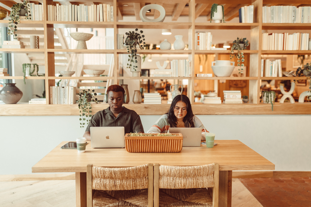 Seating at Daydreamer Cafe