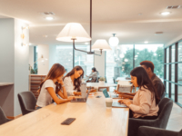 Study floor at Rambler ATX