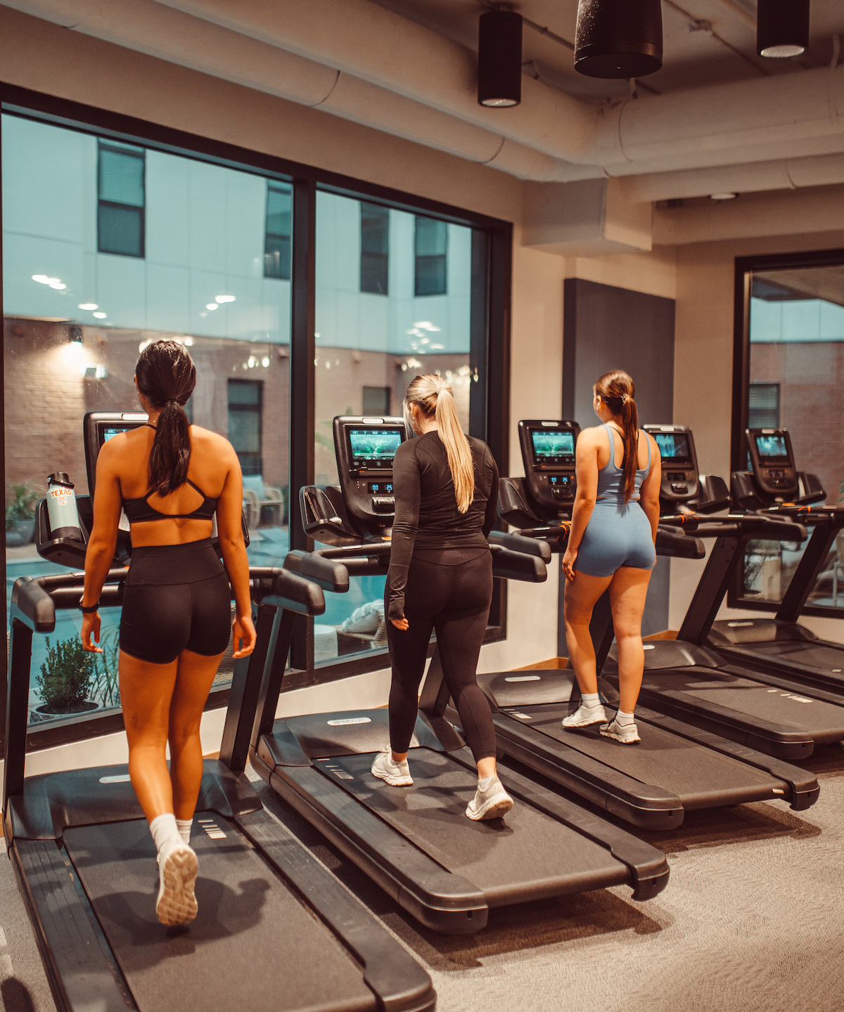 Treadmills at Rambler ATX gym