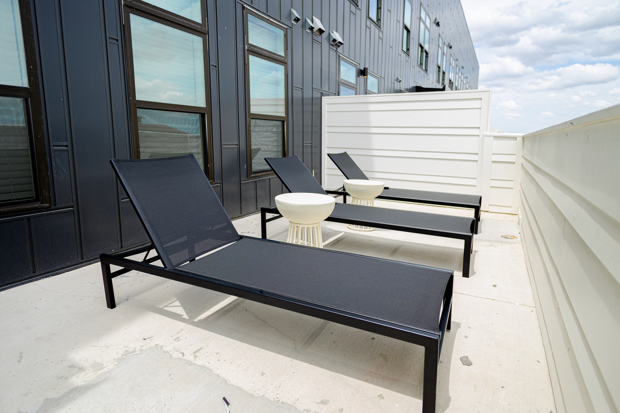 Furniture in the Rambler townhomes
