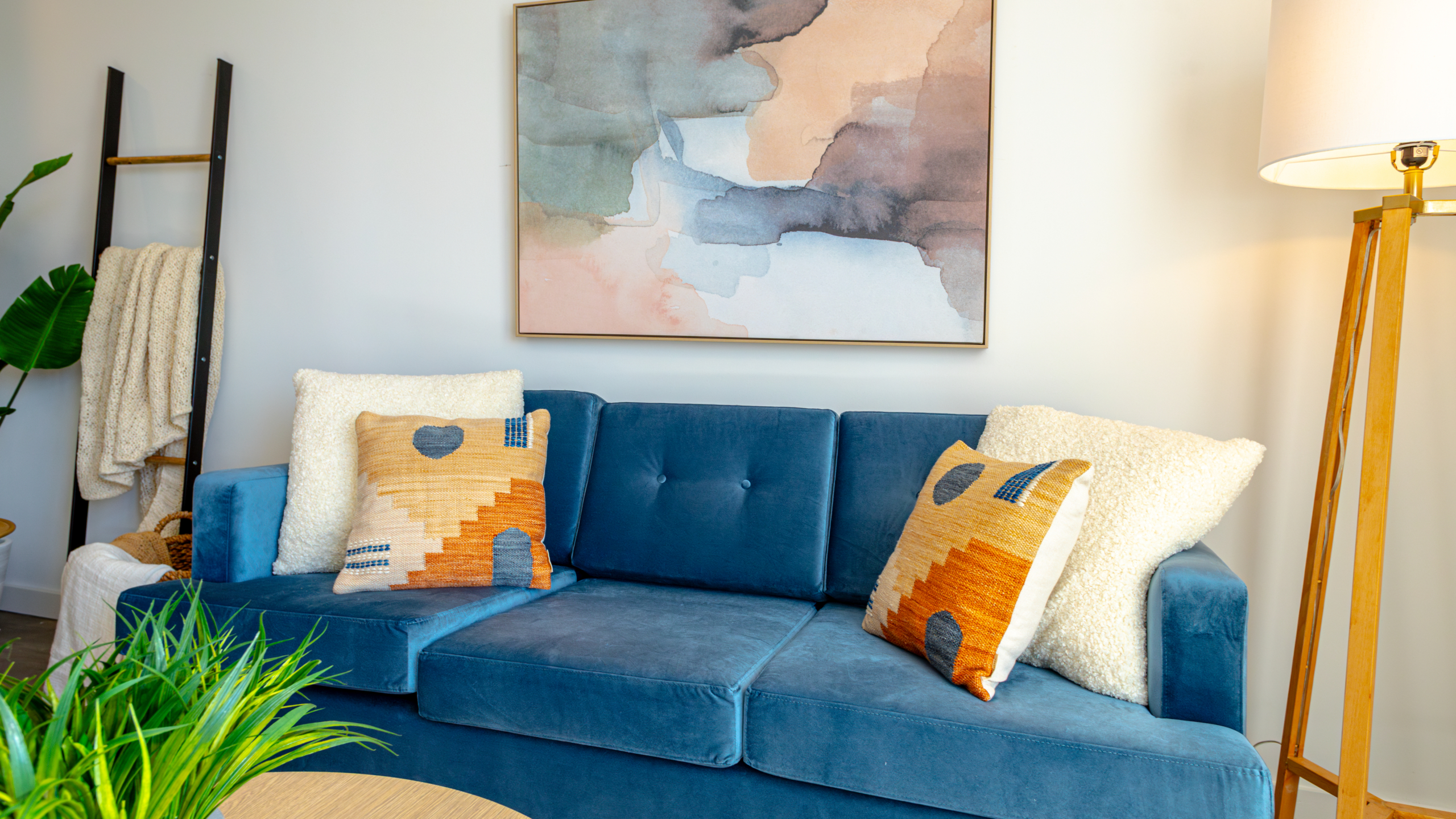 Rambler Model unit living room