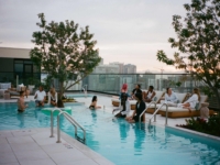 Moontower's rooftop pool