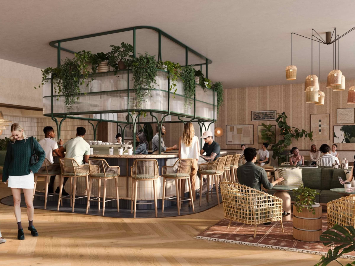 Paseo's on-site coffee shop