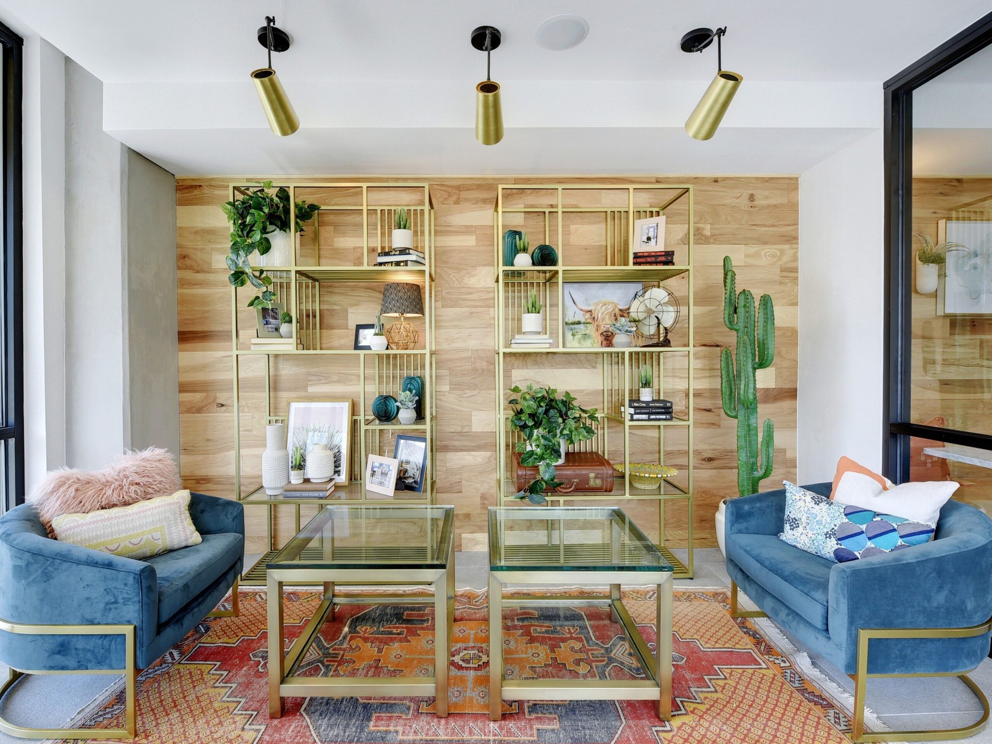 Decor and open seating at Ruckus 2.0