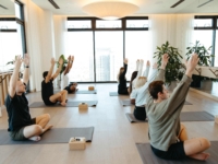 Moontower's yoga studio