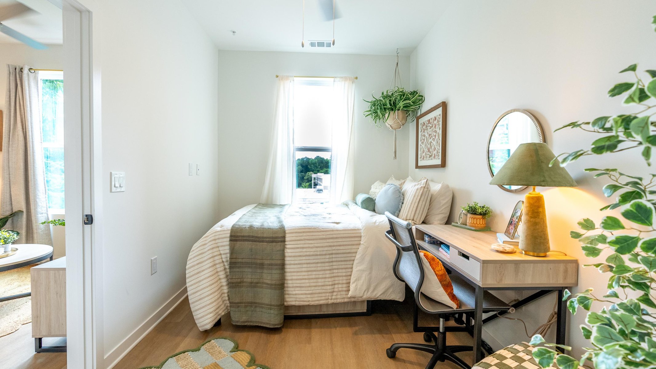 Bedroom in the Sanford at Rambler Athens