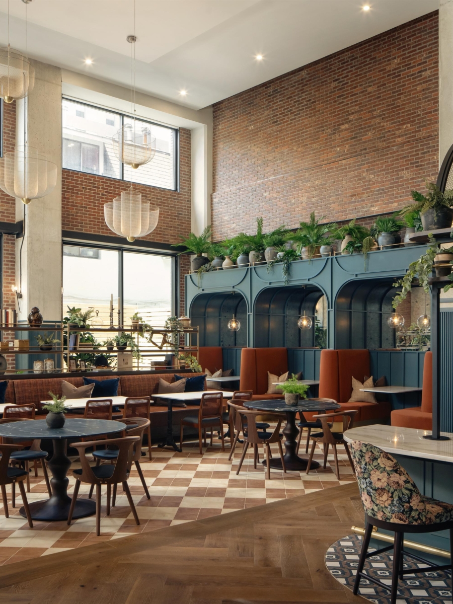 Daydreamer Cafe seating area at Rambler Columbus