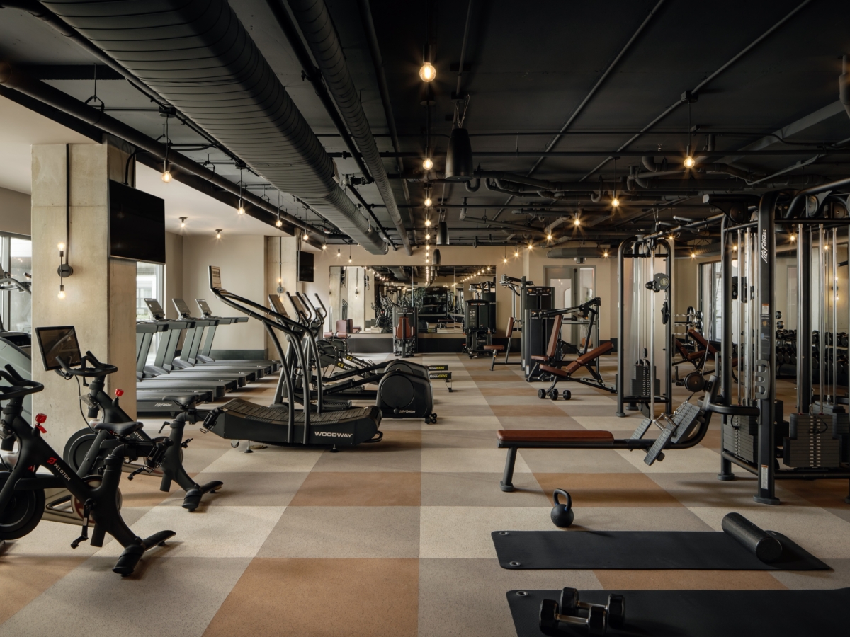 Fitness center at Rambler Columbus