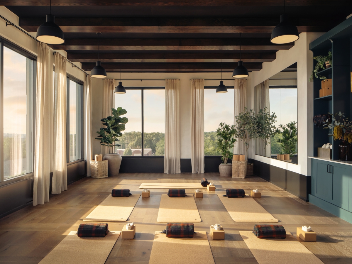 Yoga studio at Rambler Columbus