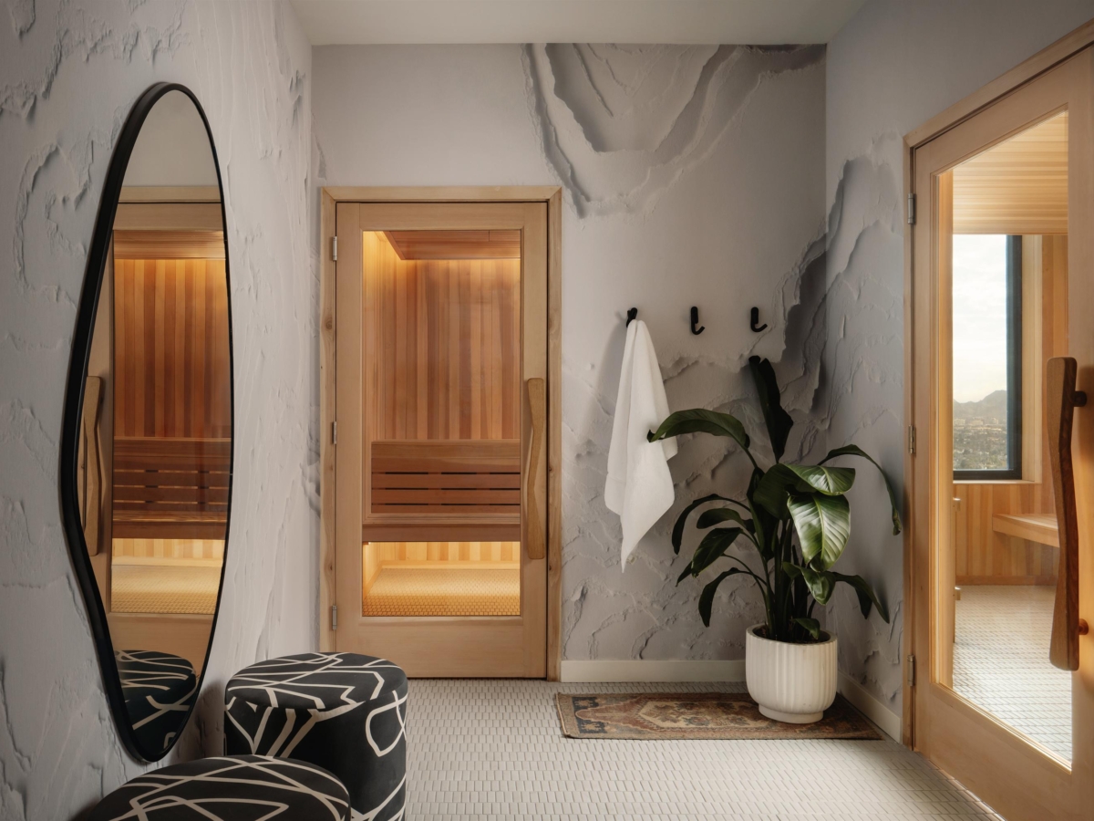 Two saunas at Moontower Phoenix