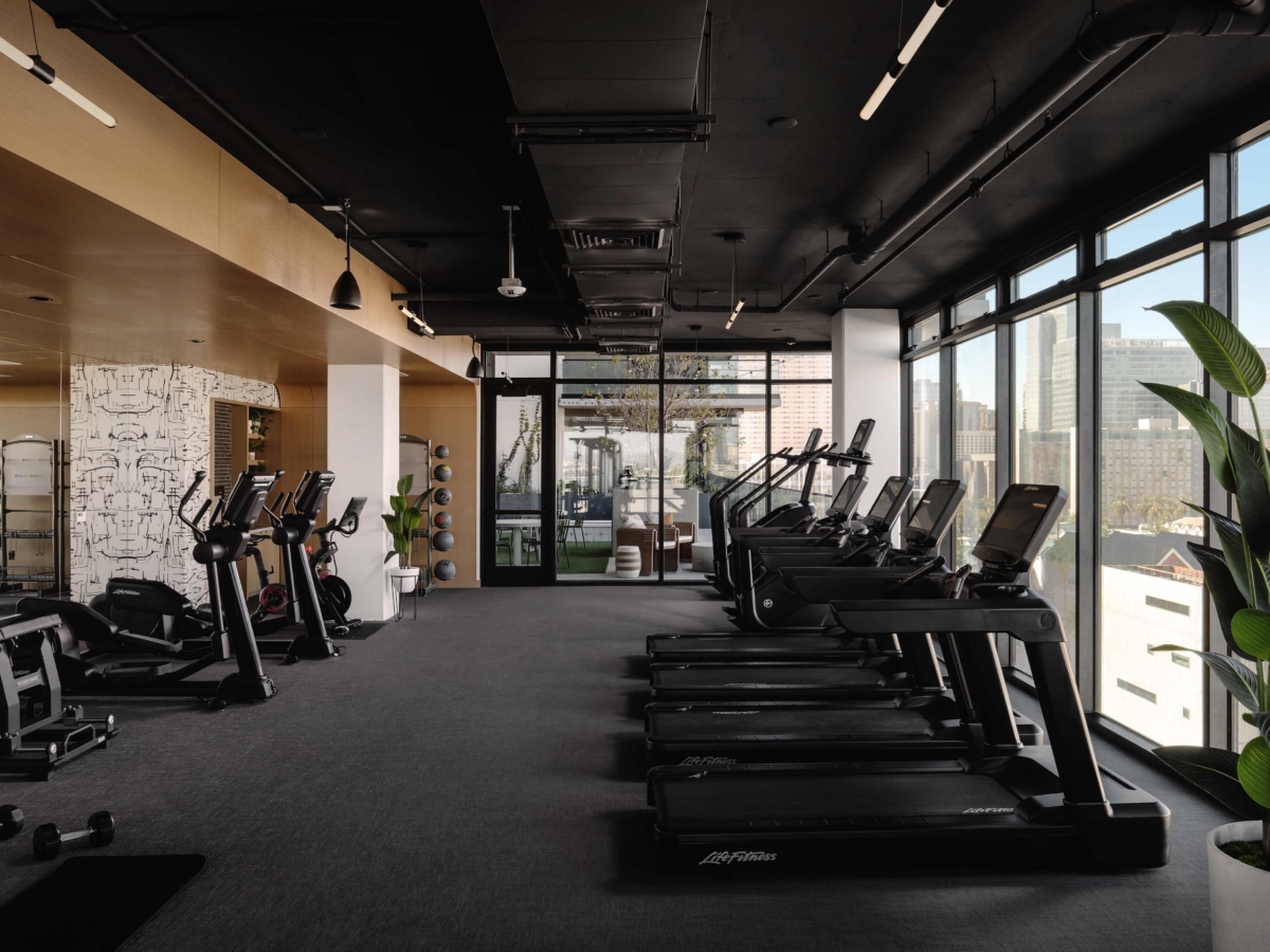Moontower's fitness center