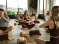 Relax, unwind, and find your center in Rambler Columbus' yoga studio.