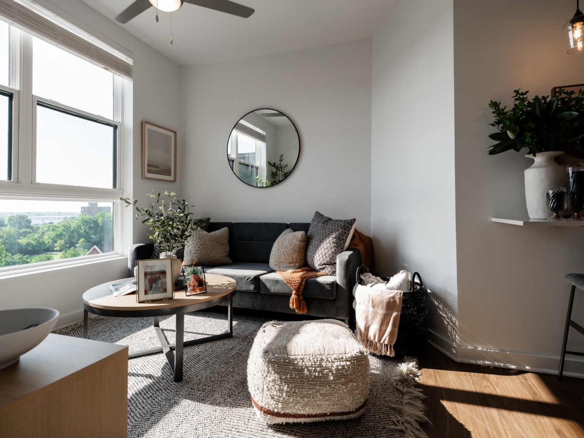 Unit interior at Rambler Columbus