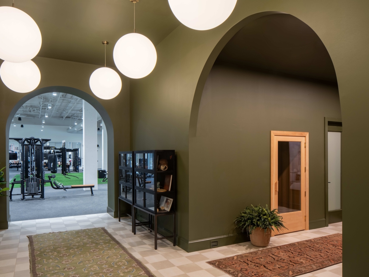 Rambler Athen’s fitness center hallway