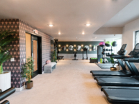 Image of Sweetwater's gym and gym equipment