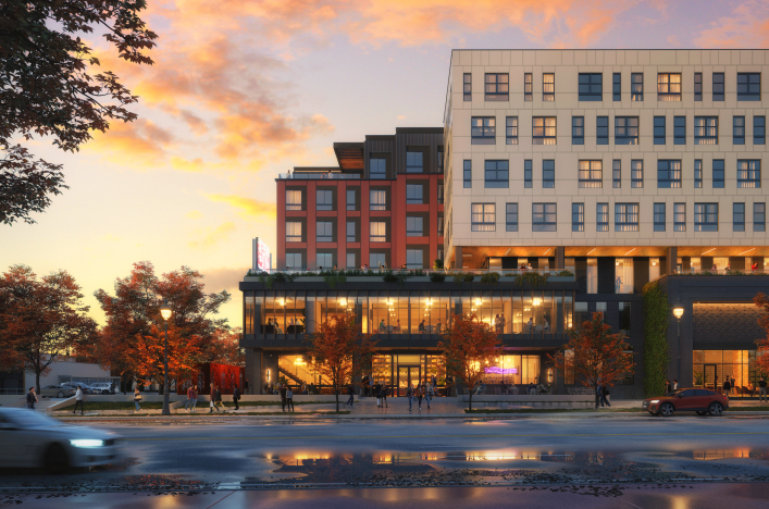 Rendering of Rambler in Columbus, Ohio.