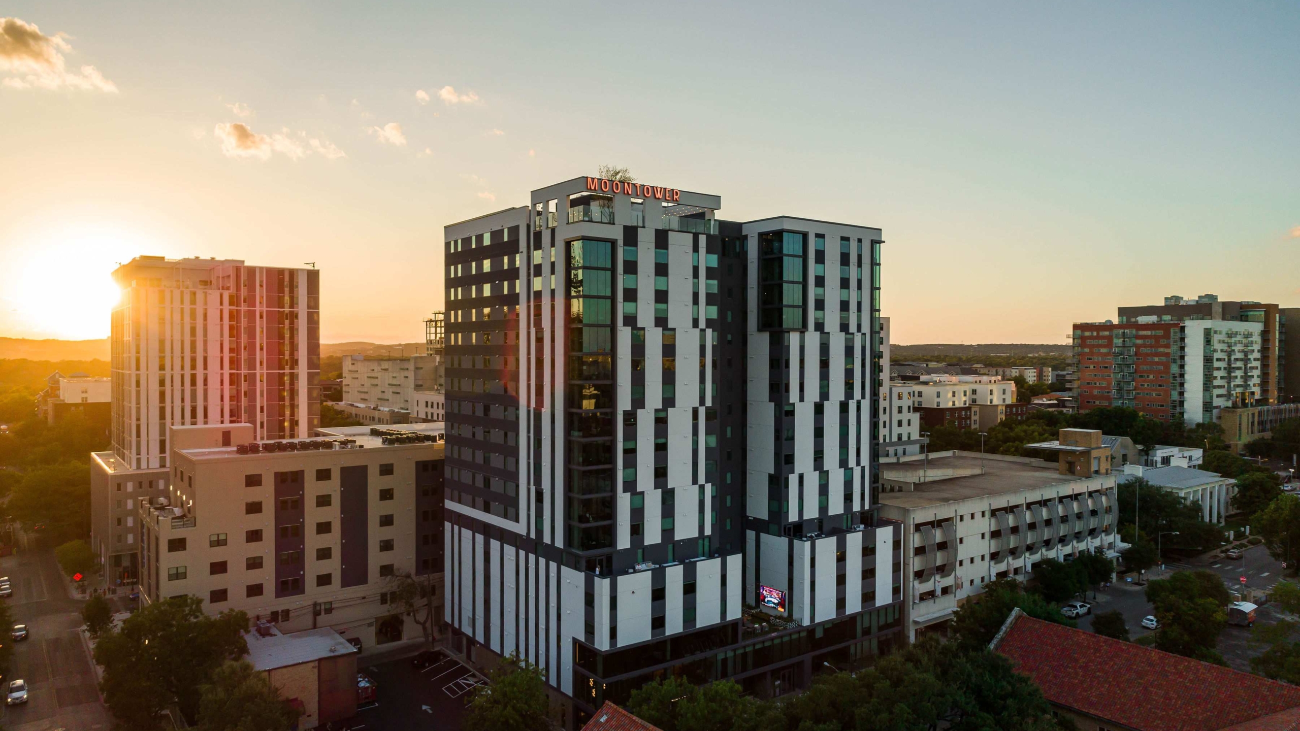 Exterior of Moontower