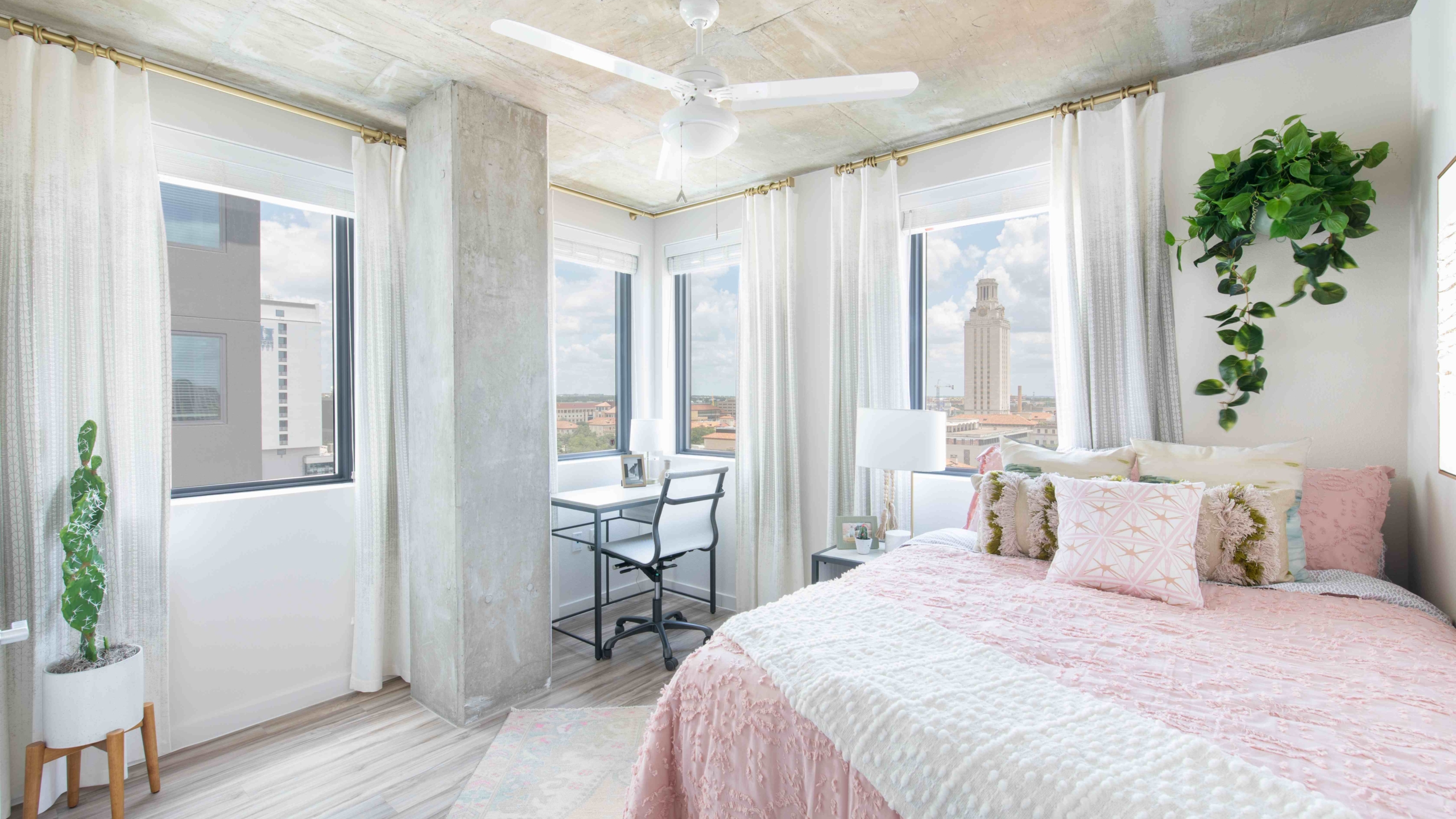 Bedroom at Moontower