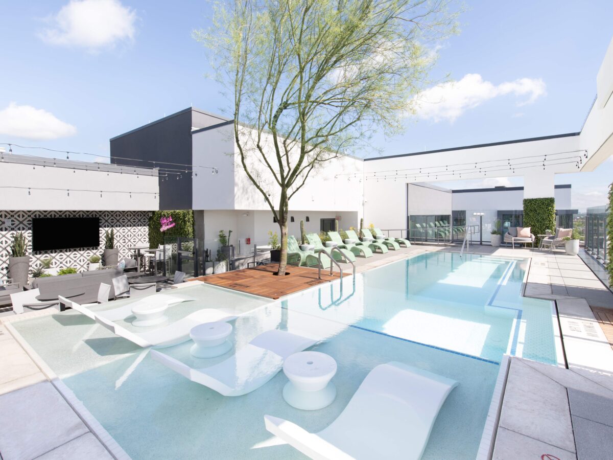 Pool at Moontower Austin