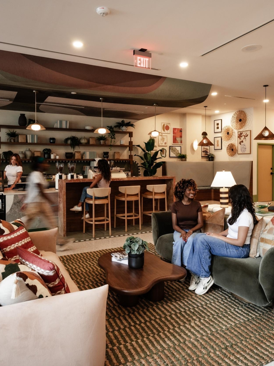 rambler atlanta daydreamer building lifestyle coffee matcha residents