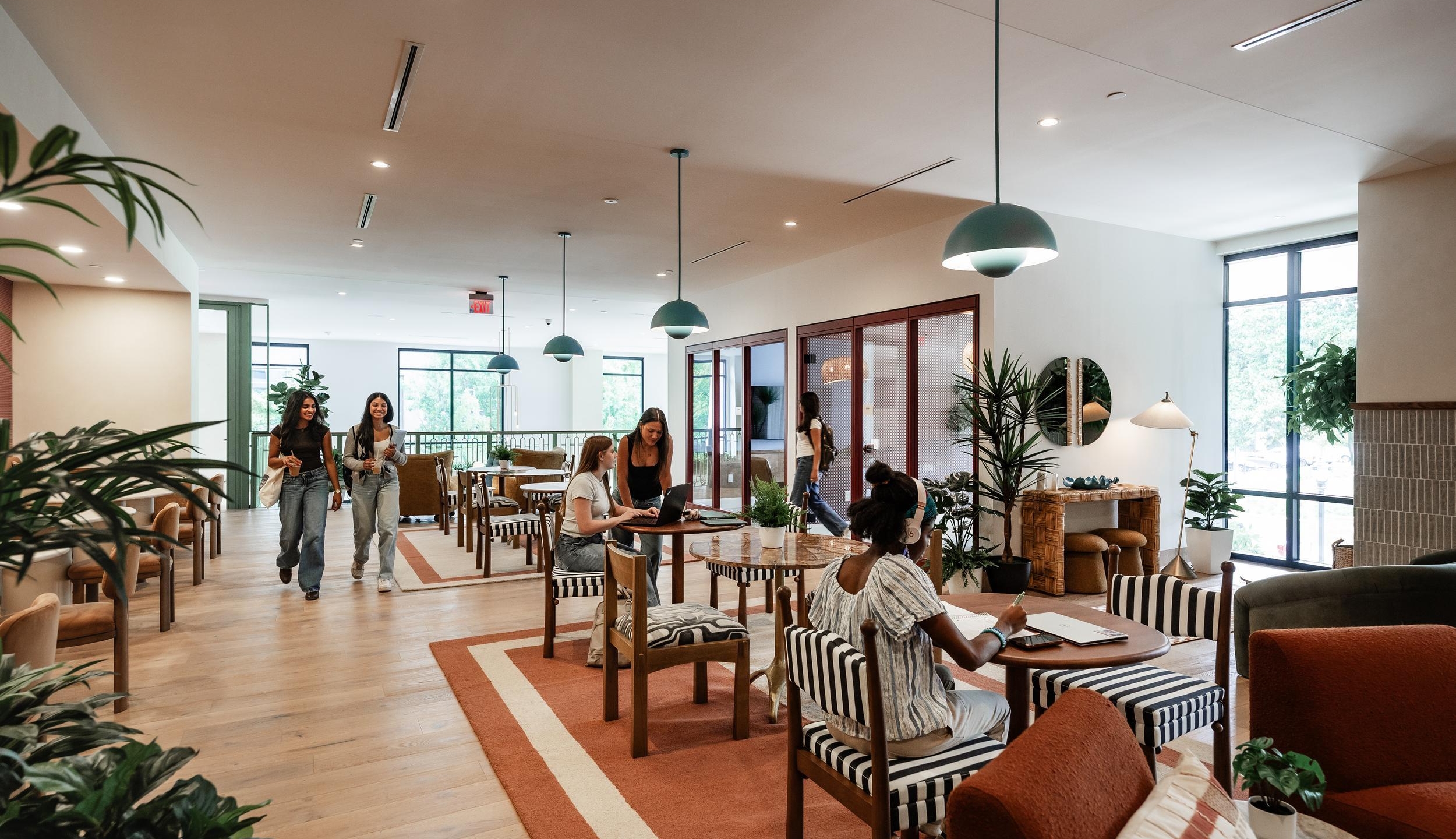 rambler atlanta second floor study mezannine students private study lounges open area