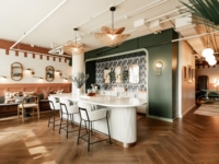 Rambler's leasing office interior entryway view.