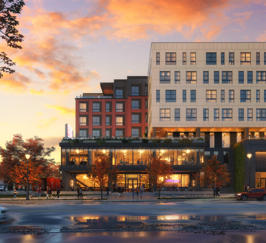 Rendering of Rambler in Columbus, Ohio.