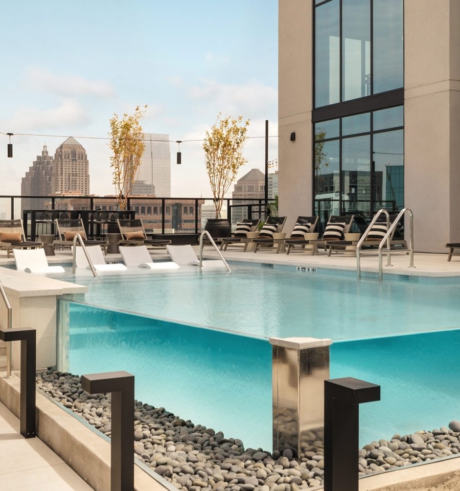 pool deck Whistler in Midtown Atlanta