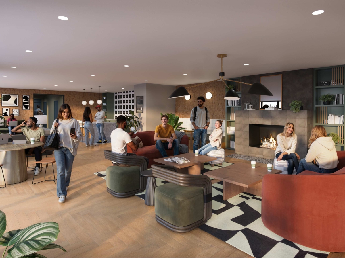 Rendering photo of Rambler's lounge