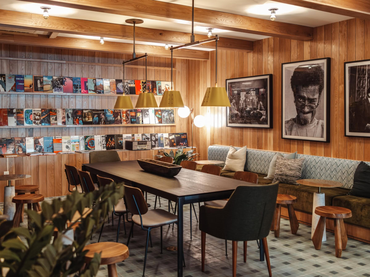 Record room at Rambler ATX