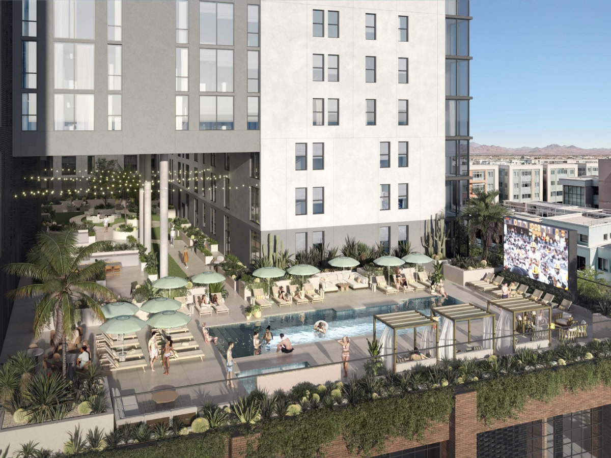 Rambler Tempe Pool Renderings