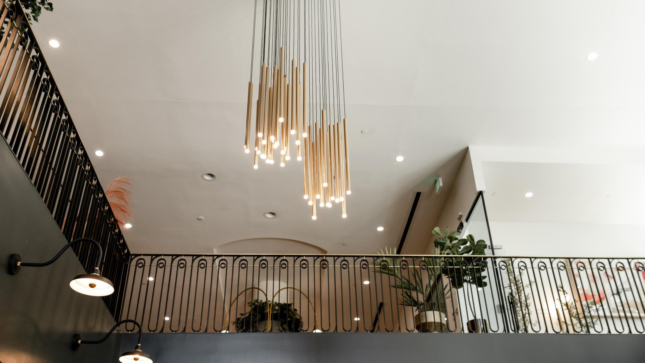 Lighting fixtures at Sweetwater