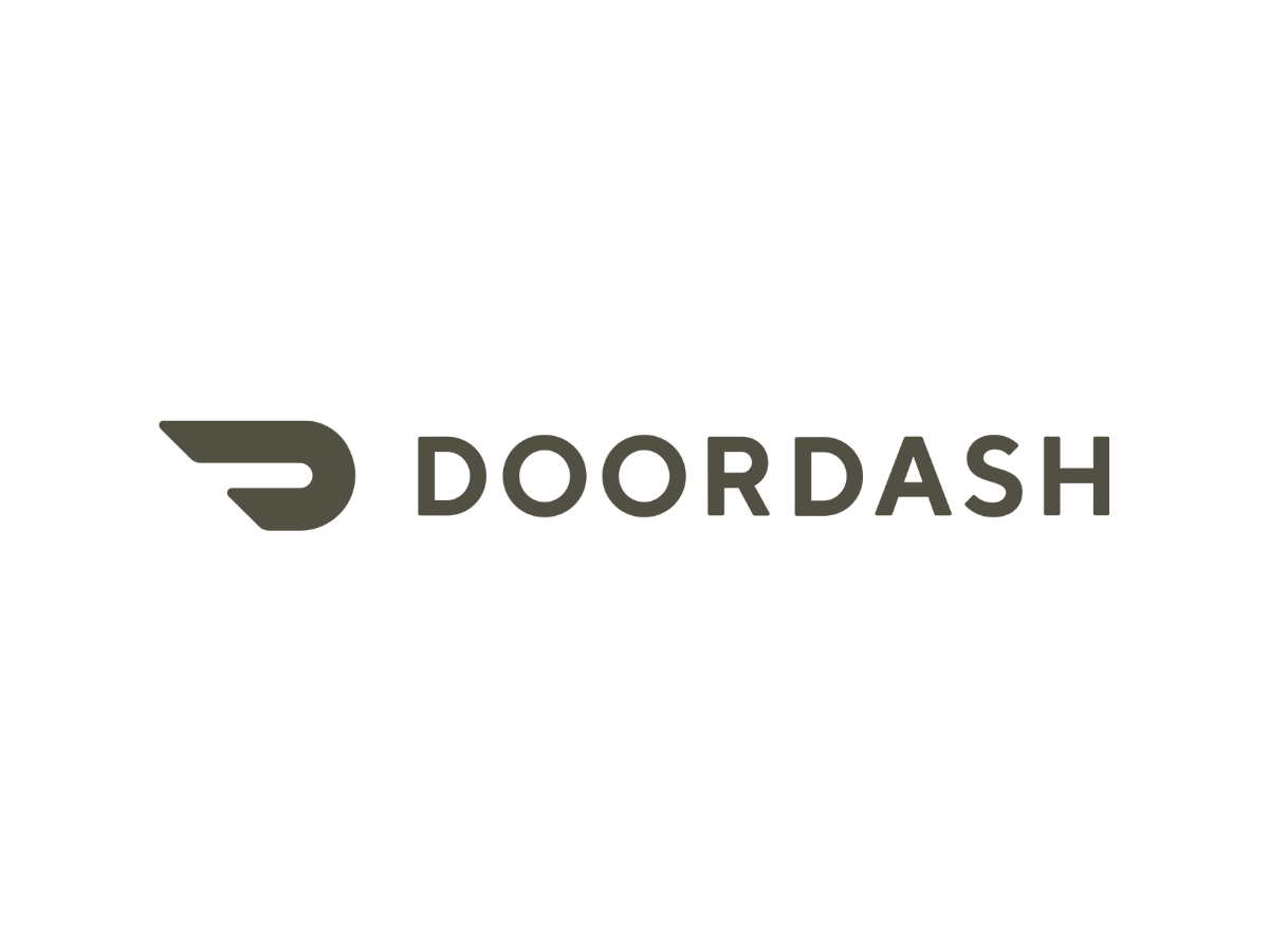 Doordash Logo LV Grey