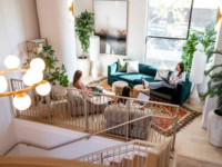 From private nooks to booths and meeting rooms, Sweetwater's designers prioritized spaces for every type of study.