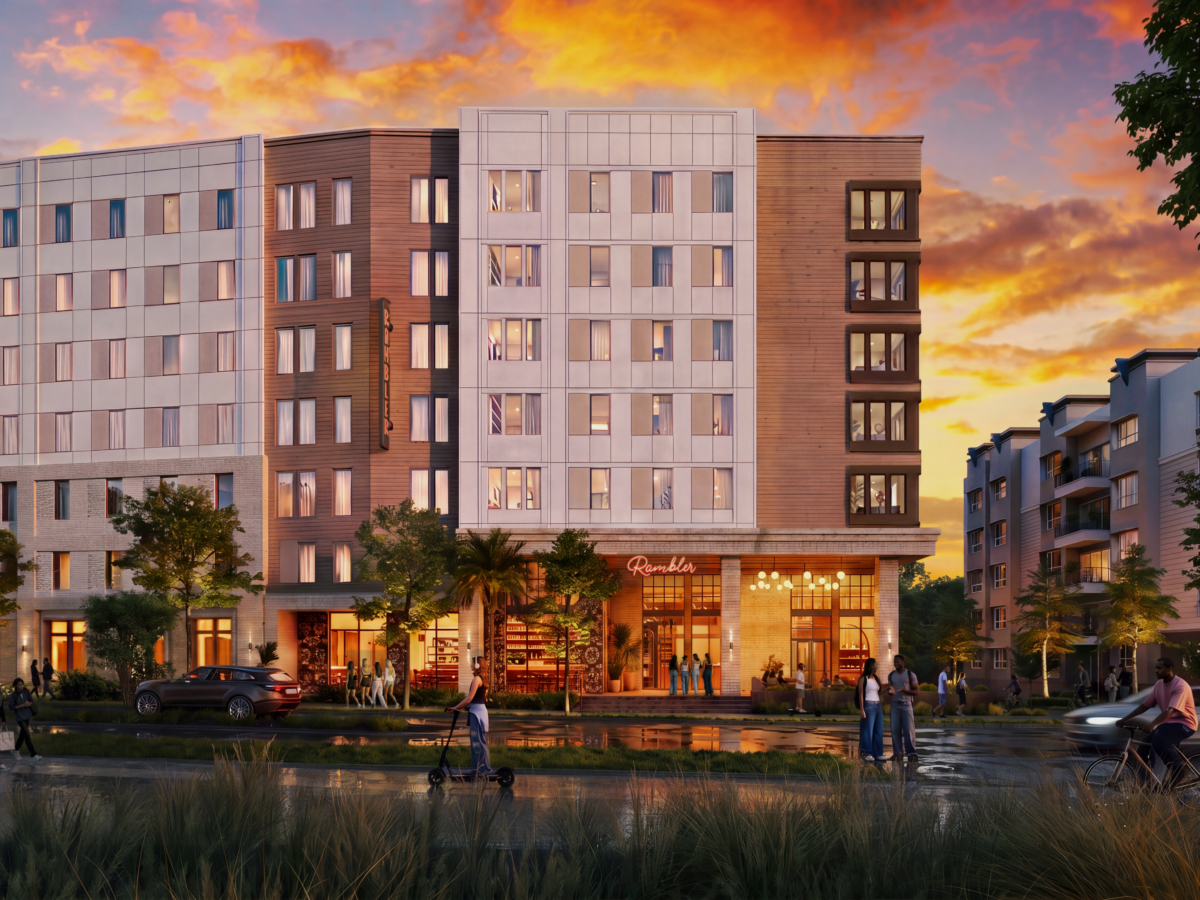 Rambler Gainesville Exterior Rendering: Front View