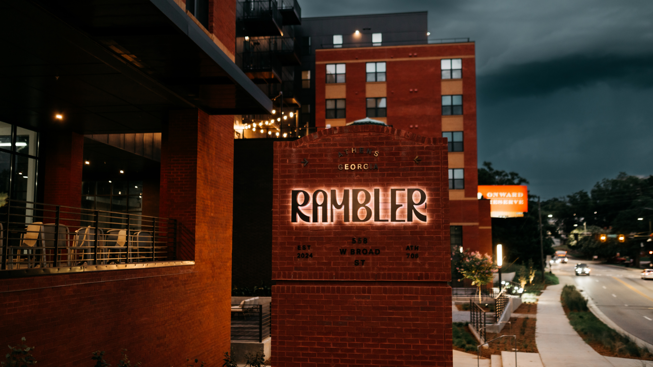 Rambler Athens near the University of Georgia exterior.