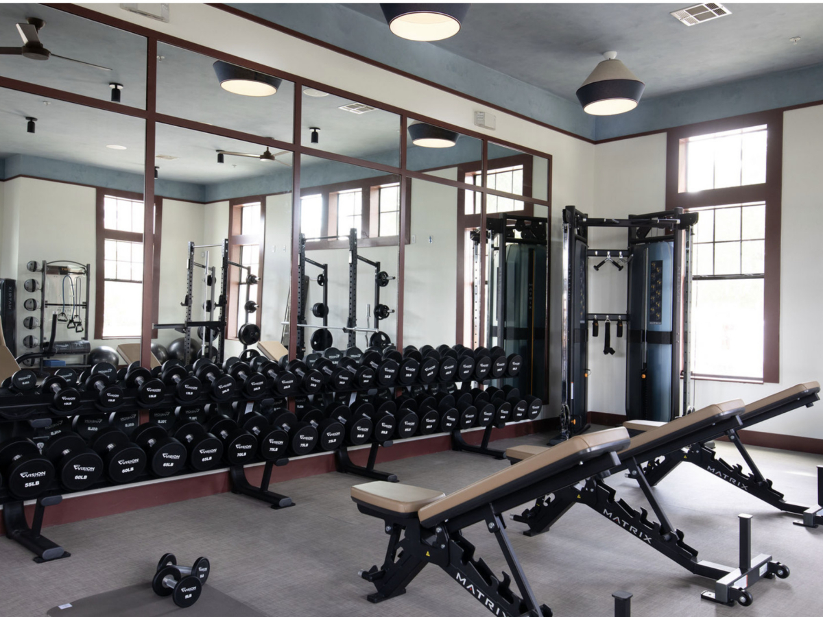Renovated: Gym at The Heights